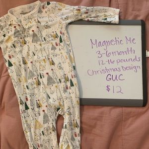 3-6 month, Magnetic Me footie